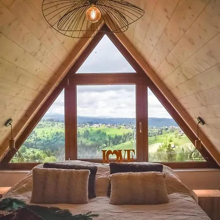 Widokowelove Z Widokiem Na Panorame Tatr - Mountain View 木屋 *