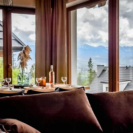 Widokowelove Z Widokiem Na Panorame Tatr - Mountain View Шале