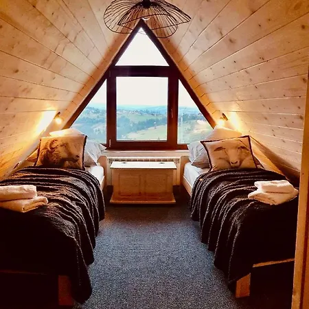 Widokowelove Z Widokiem Na Panorame Tatr - Mountain View 木屋 Gliczarów