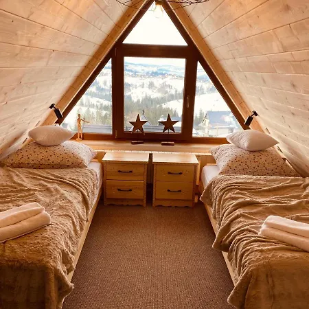 Widokowelove Z Widokiem Na Panorame Tatr - Mountain View Horská chata