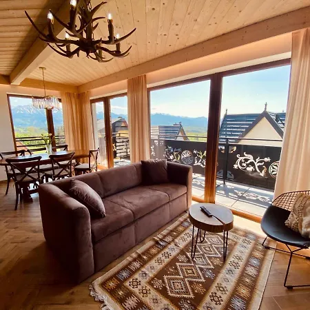 Chalet Widokowelove Z Widokiem Na Panorame Tatr - Mountain View *