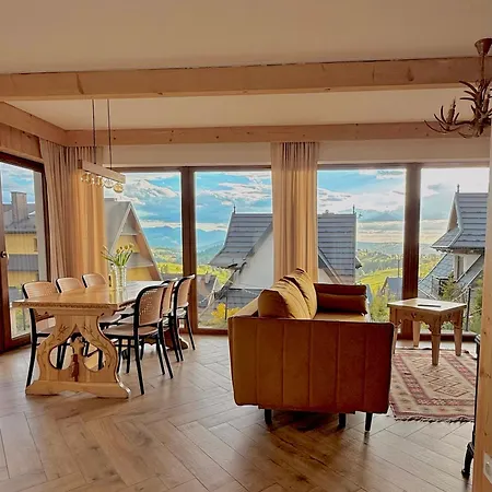 Widokowelove Z Widokiem Na Panorame Tatr - Mountain View Chalé Gliczarów