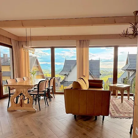 Widokowelove Z Widokiem Na Panorame Tatr - Mountain View Chalé Gliczarów