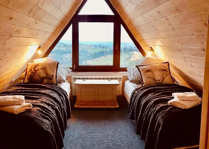 Widokowelove Z Widokiem Na Panorame Tatr - Mountain View Horská chata Gliczarów
