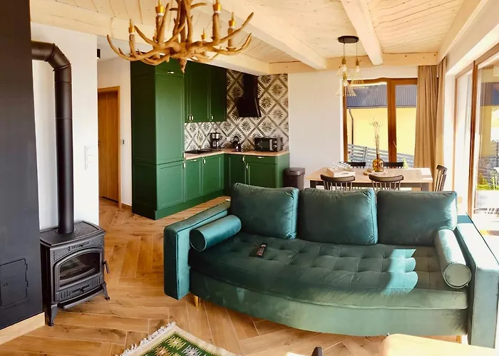 Widokowelove Z Widokiem Na Panorame Tatr - Mountain View Horská chata