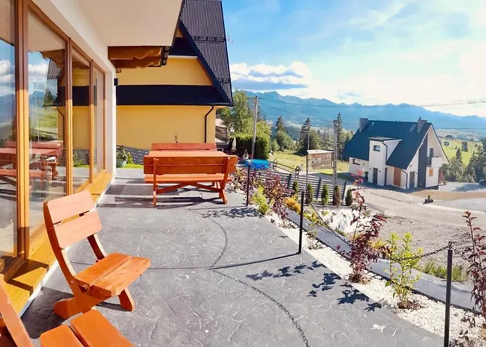 Widokowelove Z Widokiem Na Panorame Tatr - Mountain View Gliczarów