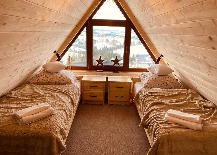 Widokowelove Z Widokiem Na Panorame Tatr - Mountain View Horská chata