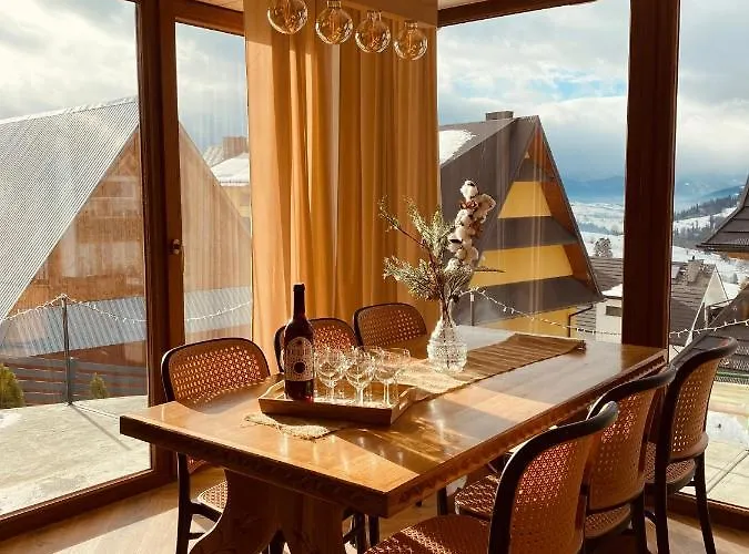 Widokowelove Z Widokiem Na Panorame Tatr - Mountain View Horská chata Gliczarów